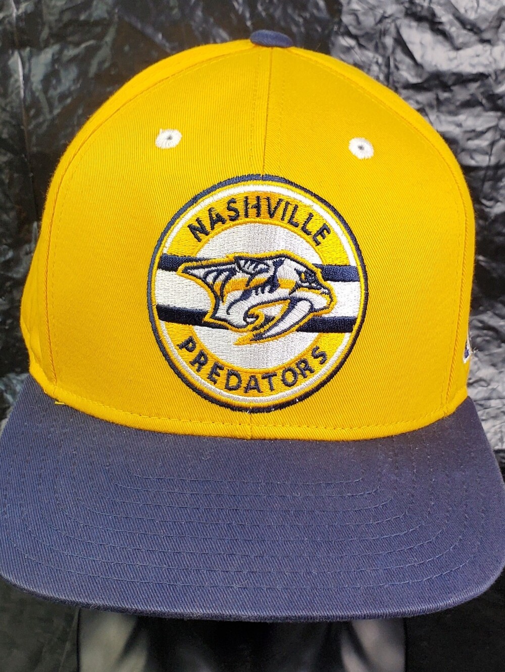 Reebok Nashville Predators Mike Fisher # 12 Snapback Hat Cap OSFM - EUC